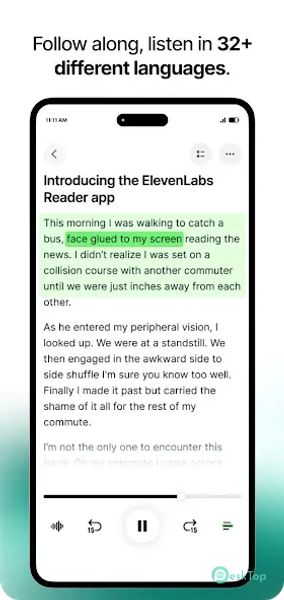 Reader by ElevenLabs 1.4.1 APK MOD Полная бесплатная загрузка