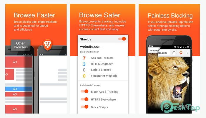 Brave Browser 1.45.133 Tam Sürüm Aktif Edilmiş Ücretsiz İndir