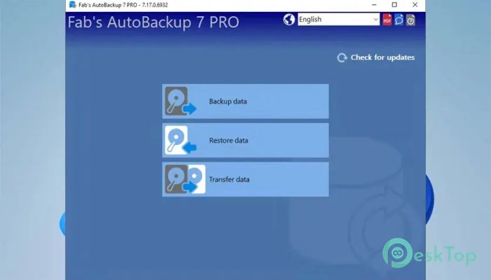 تحميل برنامج Fab's AutoBackup Pro 7.17.0 برابط مباشر