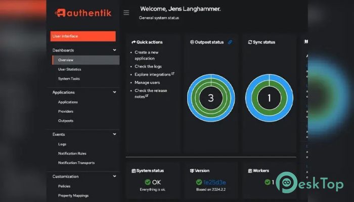 Authentik Enterprise 2024.2.2 Tam Sürüm Aktif Edilmiş Ücretsiz İndir