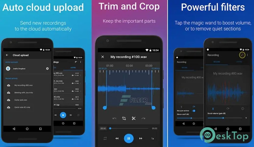 Easy Voice Recorder Pro 2.9.3 APK MOD تحميل مجاني كامل