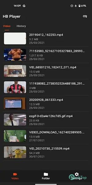 HB video player 8.0.0 APK MOD フル無料ダウンロード