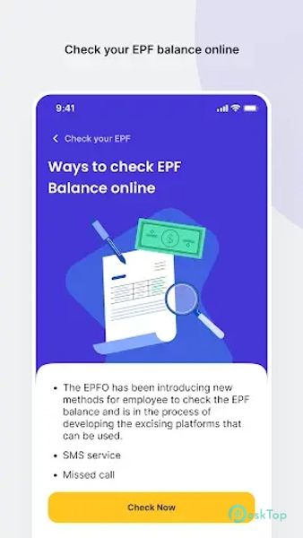 EPF Balance Check 1.7 APK MOD 完整免费下载