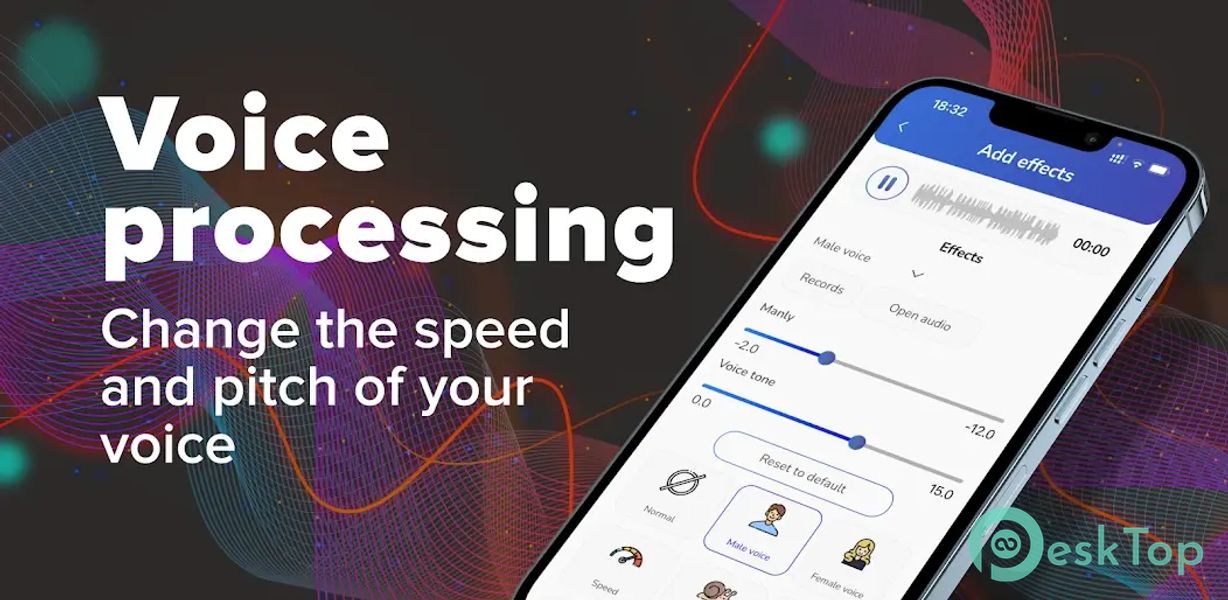 Voice Changer - Fast Tuner 1.43.0 APK MOD Полная бесплатная загрузка