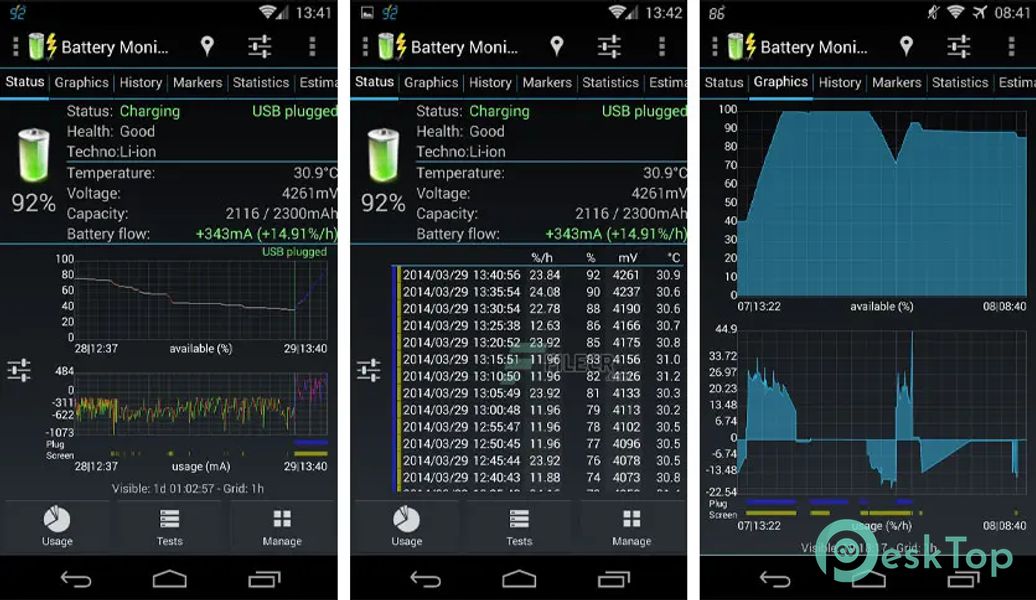 3C Battery Manager 4.9.8a APK MOD تحميل مجاني كامل