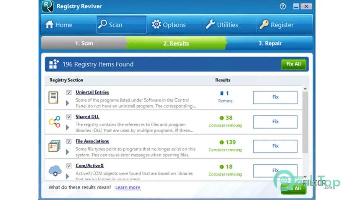 تحميل برنامج ReviverSoft Registry Reviver 4.23.3.10 برابط مباشر