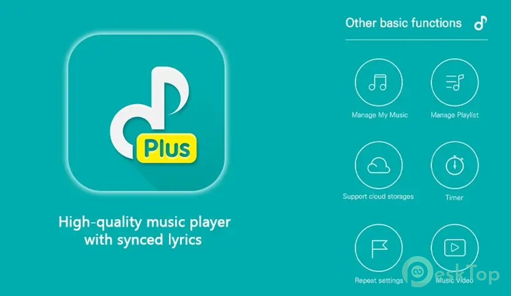 GOM Audio Plus - Music, Sync lyrics, Streaming 2.4.5.0 APK MOD 完整免费下载
