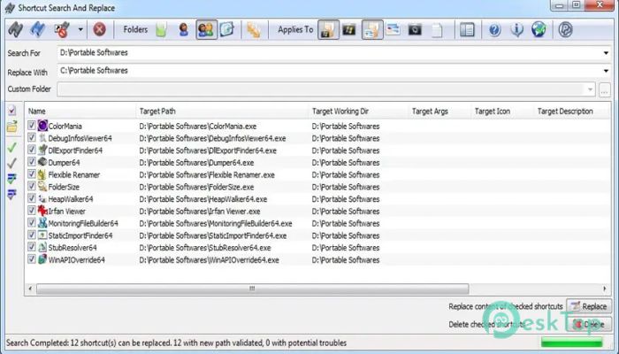 Download Shortcuts Search And Replace 2.3 Free Full Activated