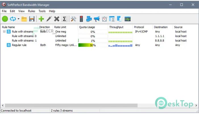 Télécharger SoftPerfect Bandwidth Manager 3.3.0 Gratuitement Activé Complètement