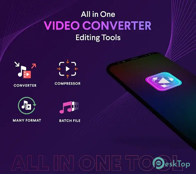 Video Converter & Compressor 1.0.0 APK MOD Tam Ücretsiz İndir
