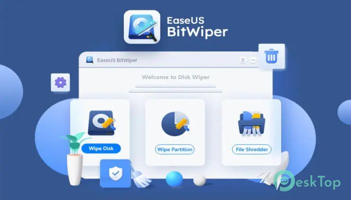 EaseUS BitWiper Pro 2.0.1 Tam Sürüm Aktif Edilmiş Ücretsiz İndir