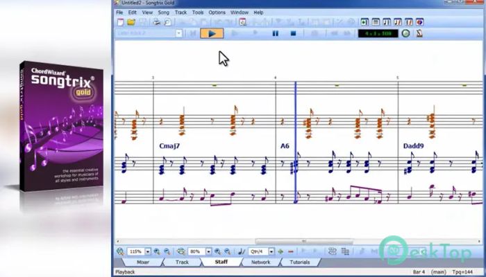 Скачать ChordWizard SongTrix Gold 3.0.3d полная версия активирована бесплатно