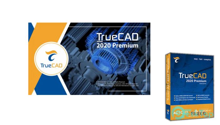 TrueCAD Premium 2020 v9.1.438.0 Tam Sürüm Aktif Edilmiş Ücretsiz İndir