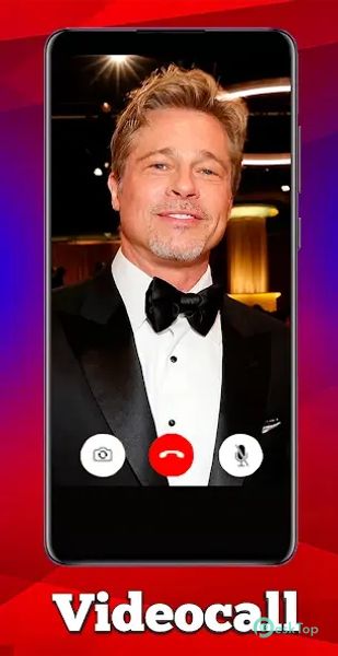 Fake Call Brad Pitt Prank 1 APK MOD フル無料ダウンロード