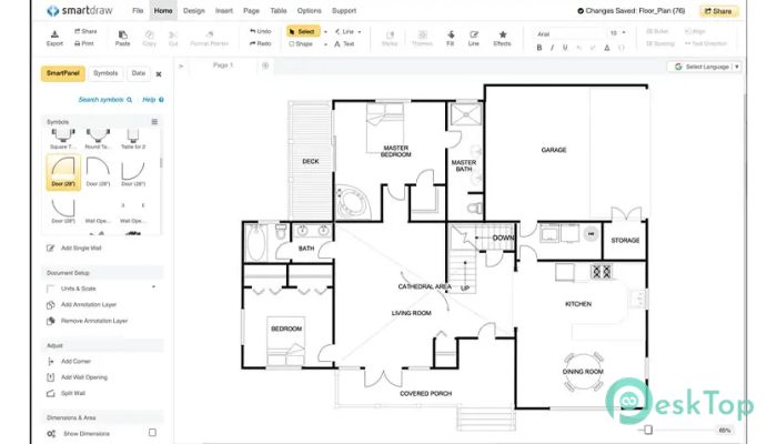 Скачать SmartDraw 1.0 полная версия активирована бесплатно