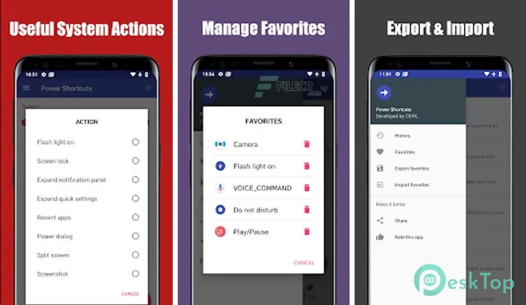 Power Shortcuts 1.4.6 APK MOD Unlocked (Full) Free Download