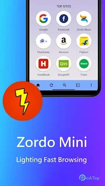 Mini Browser - Zordo Mini 7.1 APK MOD Полная бесплатная загрузка