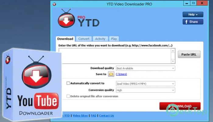 YTD Video Downloader Ultimate 7.6.12.0 Tam Sürüm Aktif Edilmiş Ücretsiz İndir