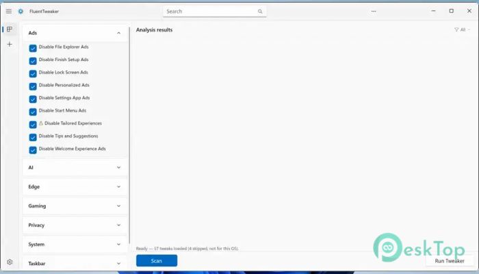 Descargar FluentTweaker 26.06.02 Completo Activado Gratis