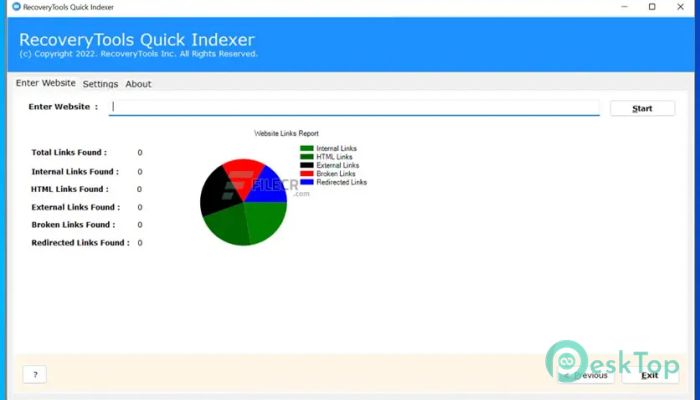 Télécharger RecoveryTools Quick Indexer  4.4 Gratuitement Activé Complètement