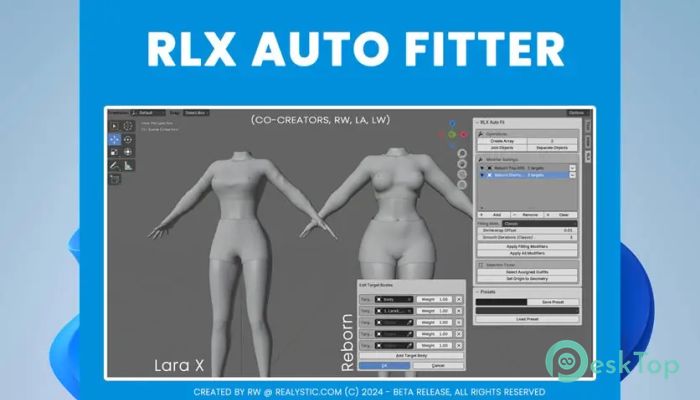 Скачать Blender Plugin - Auto Fit 1.6.0 полная версия активирована бесплатно