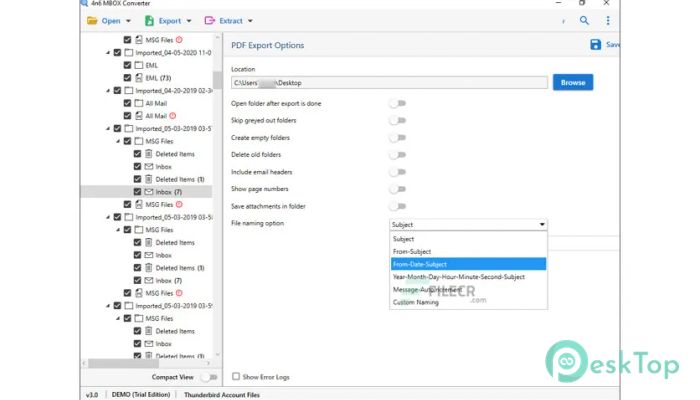 4n6 MBOX Converter 4.9 Tam Sürüm Aktif Edilmiş Ücretsiz İndir