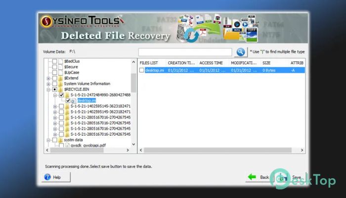 SysInfoTools Deleted File Recovery 22.0 Tam Sürüm Aktif Edilmiş Ücretsiz İndir