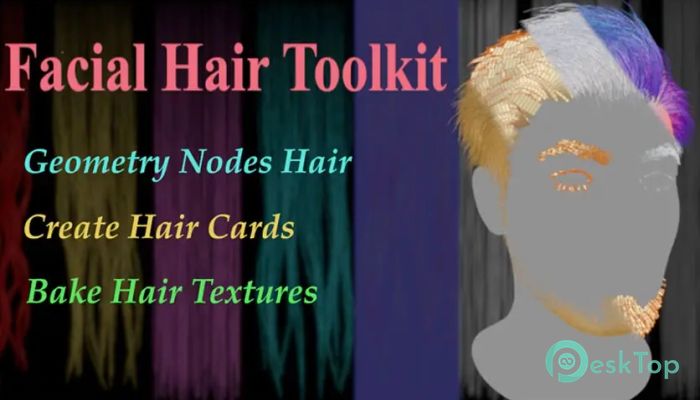 Télécharger Blender Market - Facial Hair Toolkit for Blender 2.1.2 Gratuitement Activé Complètement