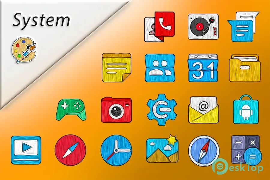 Painting - Icon Pack 6.5 APK MOD フル無料ダウンロード