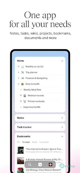 Anytype: Private Notes 0.28.12 APK MOD Tam Ücretsiz İndir
