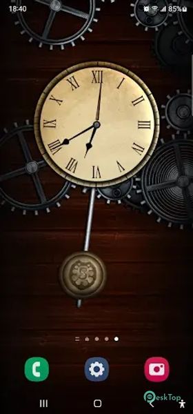 Hourly chime clock + wallpaper