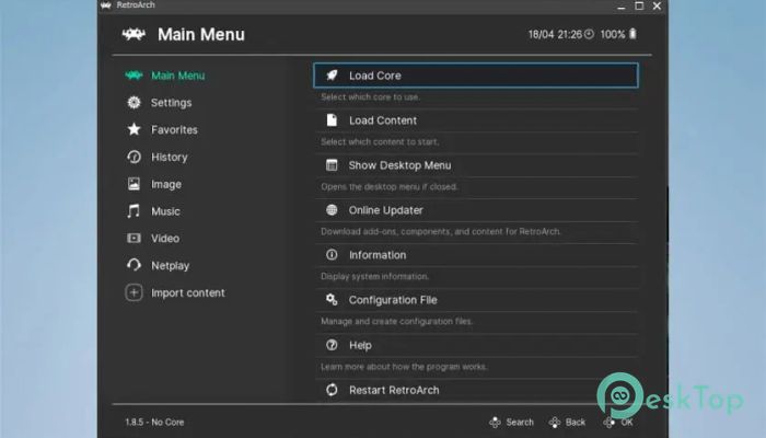 RetroArch 1.22.1 Tam Sürüm Aktif Edilmiş Ücretsiz İndir
