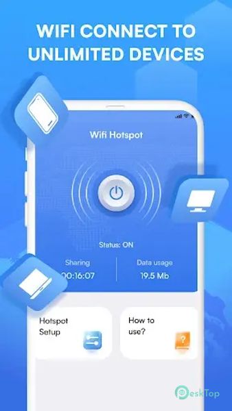 Wifi Hotspot, Personal Hotspot 1.1.0 APK MOD Полная бесплатная загрузка