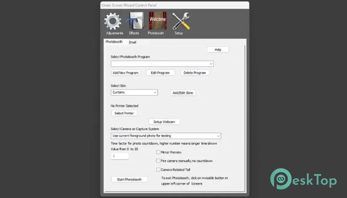 تحميل برنامج Green Screen Wizard Photobooth 5.2 برابط مباشر