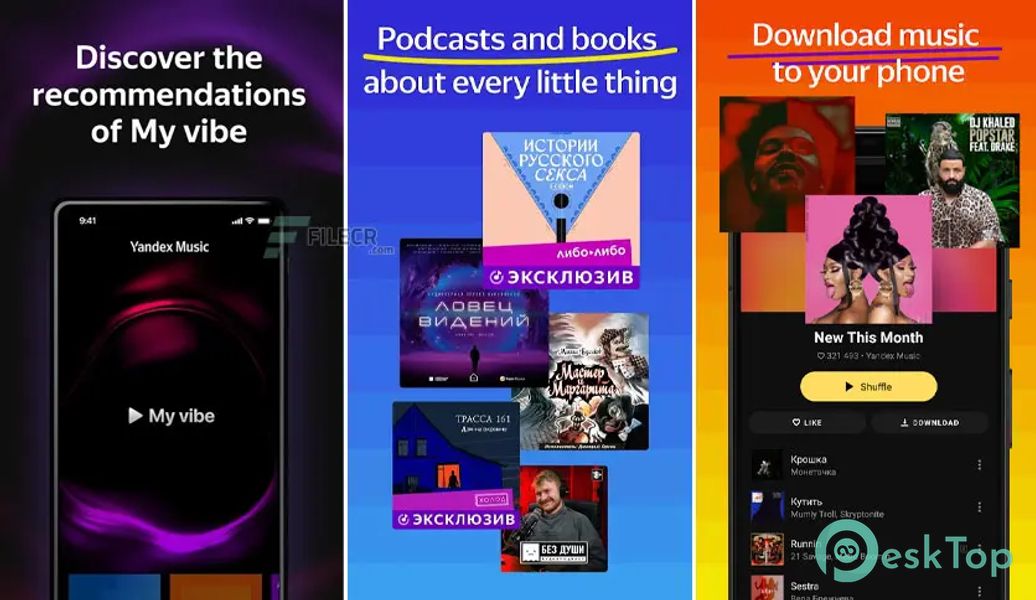 Yandex Music, Books & Podcasts 2023.06.3 APK MOD Descarga gratuita completa