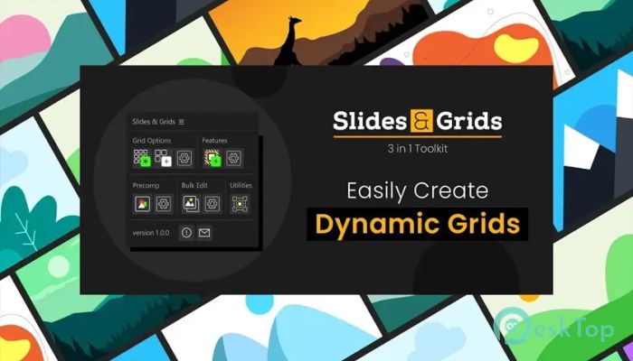 تحميل برنامج Aescripts - Slides & Grids 1.2.4 برابط مباشر
