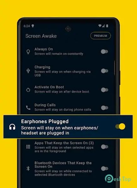 Screen Awake - Keep It On 1.1.2 APK MOD Полная бесплатная загрузка