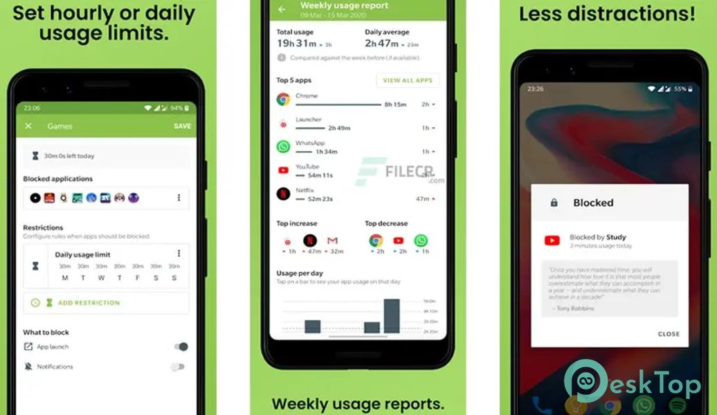 Block Apps – Digital Wellbeing