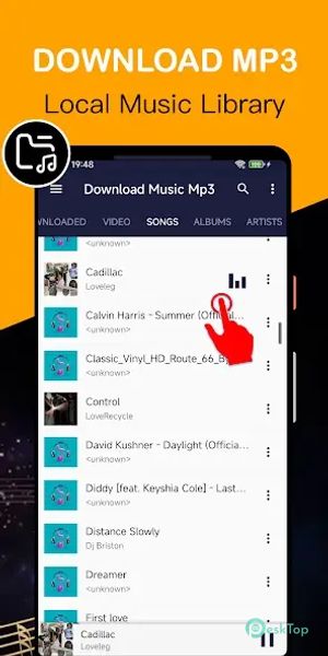 Mp3 Music Downloader & Player 9.0.7 APK MOD Unlocked (Full) Free Download