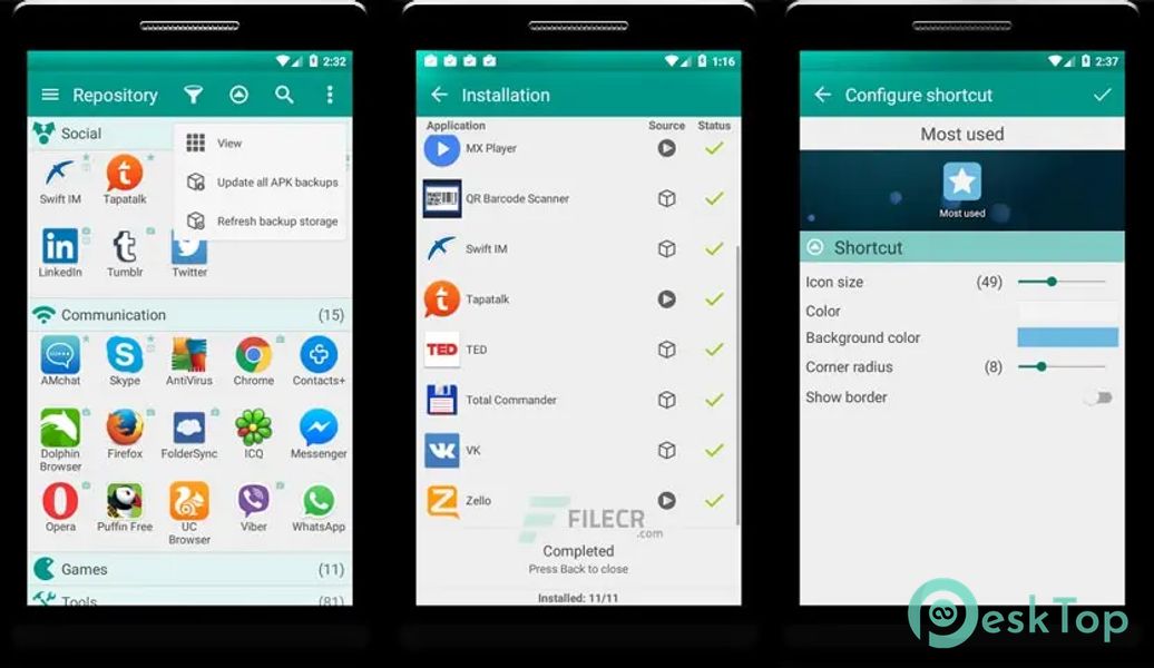 Glextor App Folder Organizer 5.56.0.618 APK MOD 完整免费下载