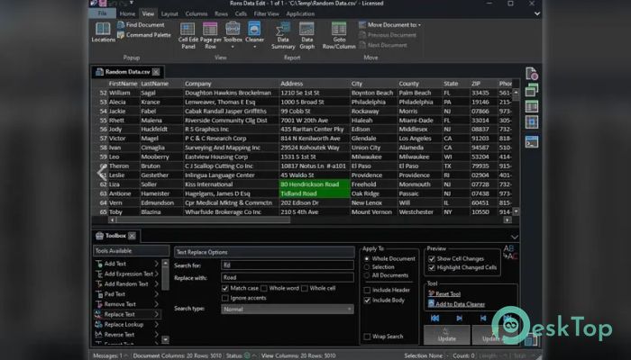 تحميل برنامج Rons Data Edit Pro 2024.9.18.1519 برابط مباشر