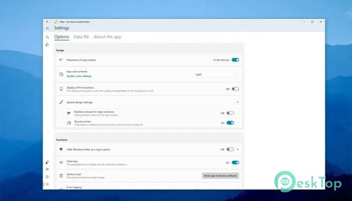 2fast – Two Factor Authenticator