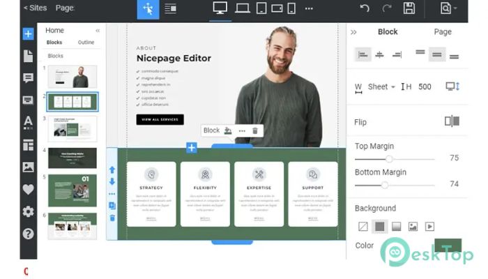 Nicepage 1.0 完全アクティベート版を無料でダウンロード