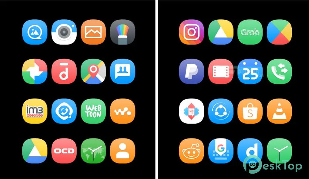 Fusion – Icon Pack v1.0 APK MOD Tam Ücretsiz İndir