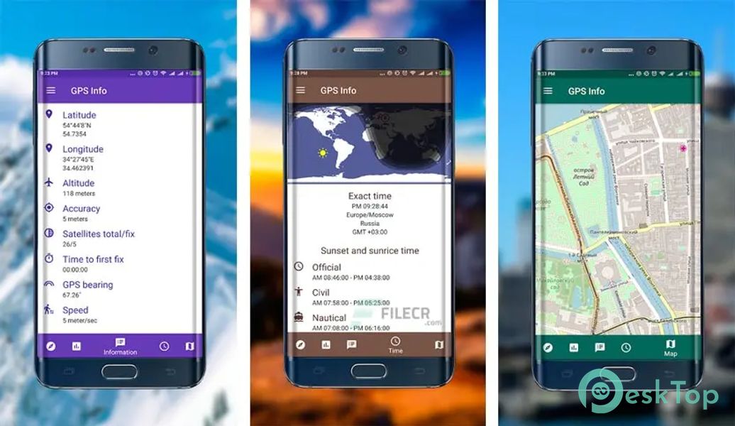 GPS info premium + glonass v3.3.2 APK MOD تحميل مجاني كامل