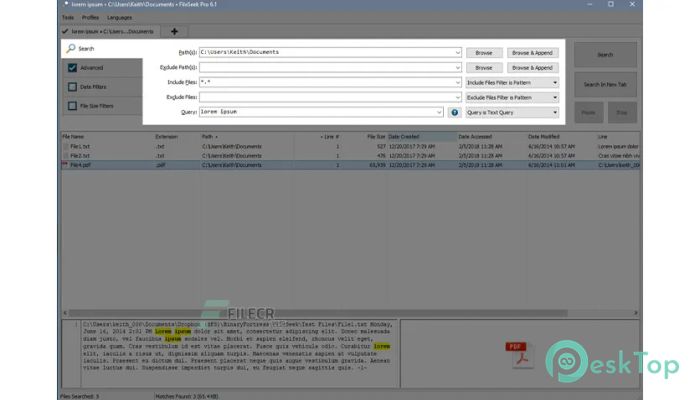  تحميل برنامج FileSeek Pro 6.7 برابط مباشر