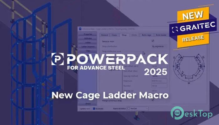Download Graitec Advance PowerPack 2025.1 For Autodesk Advance Steel Free Full Activated