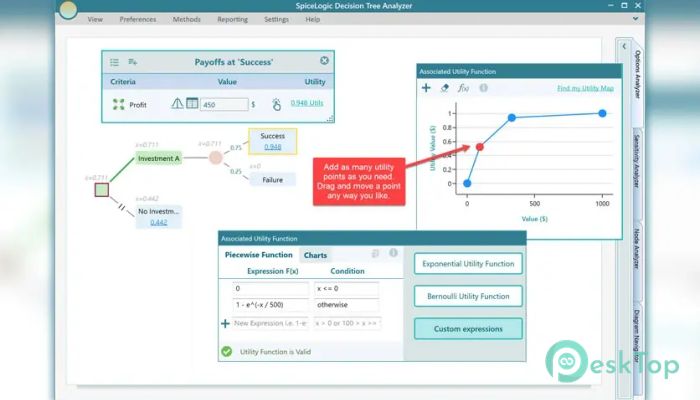 SpiceLogic Decision Tree Analyzer 6.1.11 Tam Sürüm Aktif Edilmiş Ücretsiz İndir