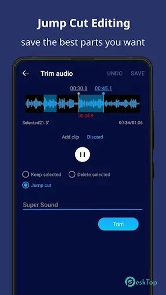 Music Audio Editor, MP3 Cutter 2.7.8 APK MOD Полная бесплатная загрузка