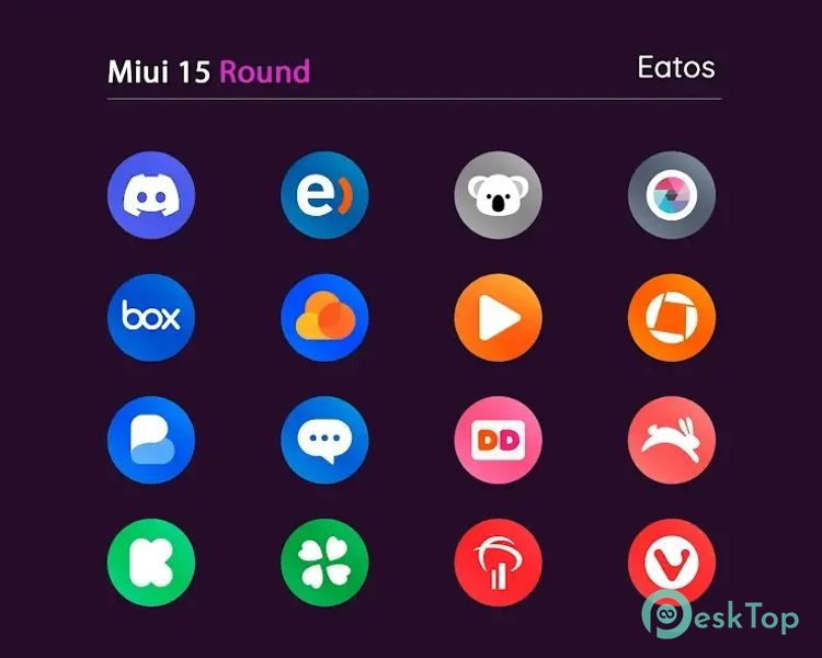 Miui 15 - Icon Pack (Round) 3.2.3 APK MOD 完整免费下载